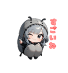コロコロ♪ダンゴムシ（個別スタンプ：18）