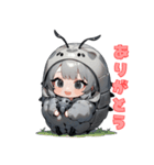 コロコロ♪ダンゴムシ（個別スタンプ：20）