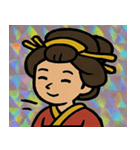 キラ花魁のあでやか語録@SFW（個別スタンプ：7）