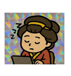 キラ花魁のあでやか語録@SFW（個別スタンプ：21）