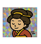 キラ花魁のあでやか語録@SFW（個別スタンプ：28）