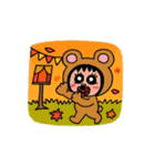 ポポベア、何の秋が好き？色々な秋を堪能！（個別スタンプ：32）