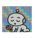 ホロきらロボのぴこぴこ任務中@SFW（個別スタンプ：7）