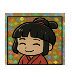 ホロきら座敷わらしの福来たる便@SFW（個別スタンプ：3）