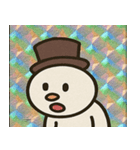 ホロきら雪だるまのほっこり日記@SFW（個別スタンプ：23）