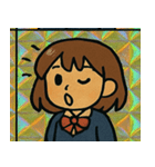 きらきら女子高生の青春ノート@SFW（個別スタンプ：14）