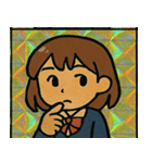 きらきら女子高生の青春ノート@SFW（個別スタンプ：15）