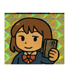 きらきら女子高生の青春ノート@SFW（個別スタンプ：16）