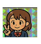 きらきら女子高生の青春ノート@SFW（個別スタンプ：24）