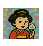 ホロきら芸者のしとやか便り@SFW（個別スタンプ：16）
