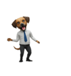 [アレンジ用]サラリーマン犬太郎（個別スタンプ：2）