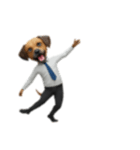 [アレンジ用]サラリーマン犬太郎（個別スタンプ：13）