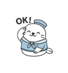 ゆるかわあざらしくん（個別スタンプ：12）