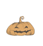 ハロウィンかぼちゃ ＊組み合わせ＊（個別スタンプ：4）