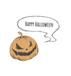 ハロウィンかぼちゃ ＊組み合わせ＊（個別スタンプ：37）
