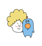 もじゃくんのお友達（個別スタンプ：1）