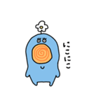 もじゃくんのお友達（個別スタンプ：3）