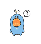 もじゃくんのお友達（個別スタンプ：12）