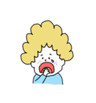 もじゃくんのお友達（個別スタンプ：15）