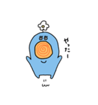 もじゃくんのお友達（個別スタンプ：16）