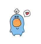 もじゃくんのお友達（個別スタンプ：20）