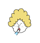 もじゃくんのお友達（個別スタンプ：33）