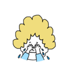 もじゃくんのお友達（個別スタンプ：35）