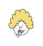 もじゃくんのお友達（個別スタンプ：38）