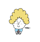 もじゃくんのお友達（個別スタンプ：40）