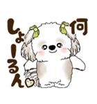 シーズー犬 2025 「岡山弁」（個別スタンプ：5）
