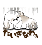 シーズー犬 2025 「岡山弁」（個別スタンプ：14）