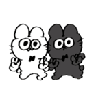 飛蔵と黒兎とほうじ茶と河太朗のスタンプ▼（個別スタンプ：5）