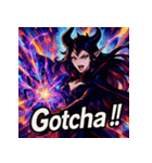 美魔女【ヴィラン風】（個別スタンプ：21）