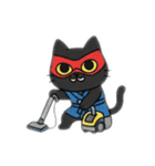 まるまるの黒猫ちゃん1（個別スタンプ：29）