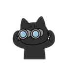 まるまるの黒猫ちゃん1（個別スタンプ：31）