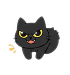 まるまるの黒猫ちゃん1（個別スタンプ：37）