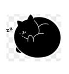 まるまるの黒猫ちゃん1（個別スタンプ：39）