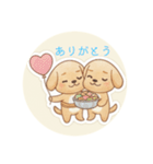 まるまるのわんこ4（個別スタンプ：1）