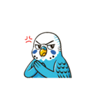 セキセイインコ 仕事とプライベートモード（個別スタンプ：29）