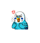 セキセイインコ 仕事とプライベートモード（個別スタンプ：30）
