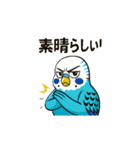 セキセイインコ 仕事とプライベートモード（個別スタンプ：31）