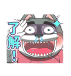 おもしろドッグさん（個別スタンプ：3）