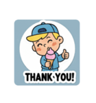 まるまるのアメリカフレンド1（個別スタンプ：7）