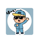 まるまるのアメリカフレンド1（個別スタンプ：10）