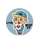 まるまるのアメリカフレンド1（個別スタンプ：11）