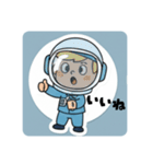 まるまるのアメリカフレンド1（個別スタンプ：17）