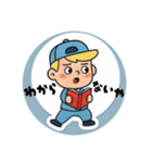 まるまるのアメリカフレンド1（個別スタンプ：21）