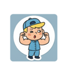 まるまるのアメリカフレンド1（個別スタンプ：39）