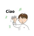 イタリアンレストランで使えるイタリア語2（個別スタンプ：3）