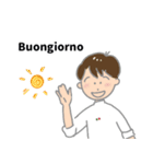 イタリアンレストランで使えるイタリア語2（個別スタンプ：4）